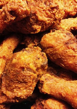 A picture of Best Fried Chicken and Garlic Sauce.
