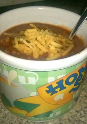 A picture of Ground Beef Chili.