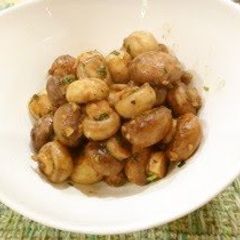 A picture of 5-Minute Garlic Mushrooms.