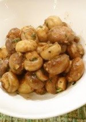 A picture of 5-Minute Garlic Mushrooms.