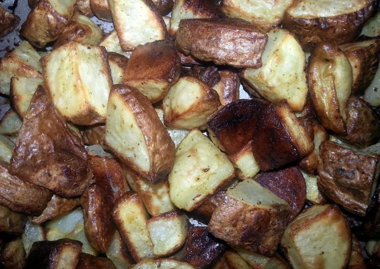 Spicy oven Potatoes!!!!!!!