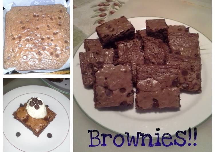 Chewy Fudge Brownies