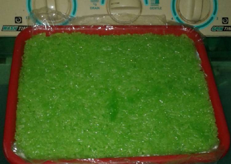 Cara termudah untuk Cepat saat makan malamWajik Ketan Pandan