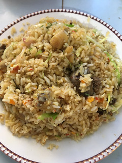 Una foto de Arroz de menudencias