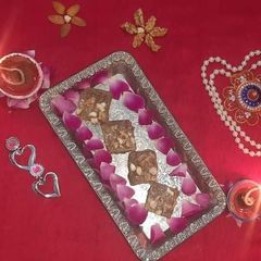 A picture of Walnuts Burfi.