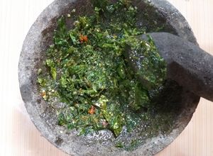 Foto resep Sambel Dong So/ Daun Melinjo
