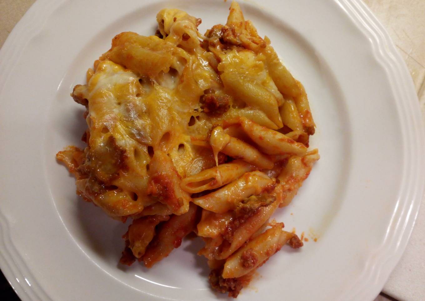 Easy Mostaccioli