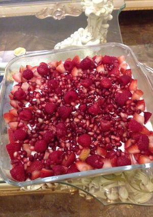 A picture of Manberry Trifle.