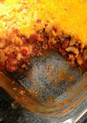 A picture of Chili Pasta Bake.