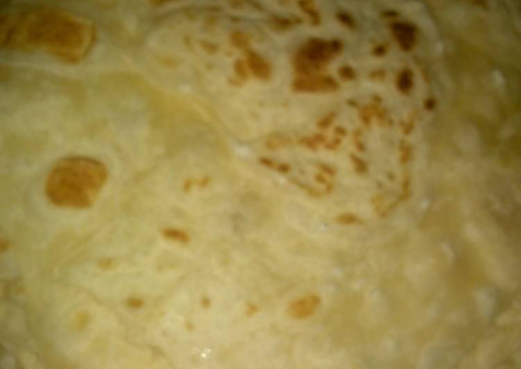 Tender flour tortilla