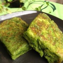 A picture of My Proud Japanese Taste Matcha French Toast.