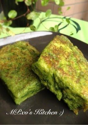 A picture of My Proud Japanese Taste Matcha French Toast.
