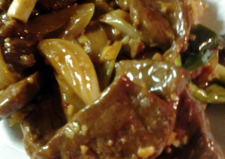 Recipe of Quick Mongolian beef