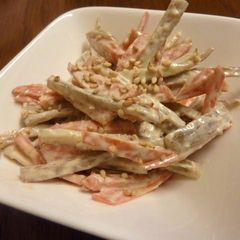 A picture of Low-cal Burdock Root Salad.