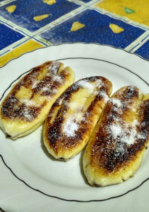 Foto resep Pisang bakar (menu diet)