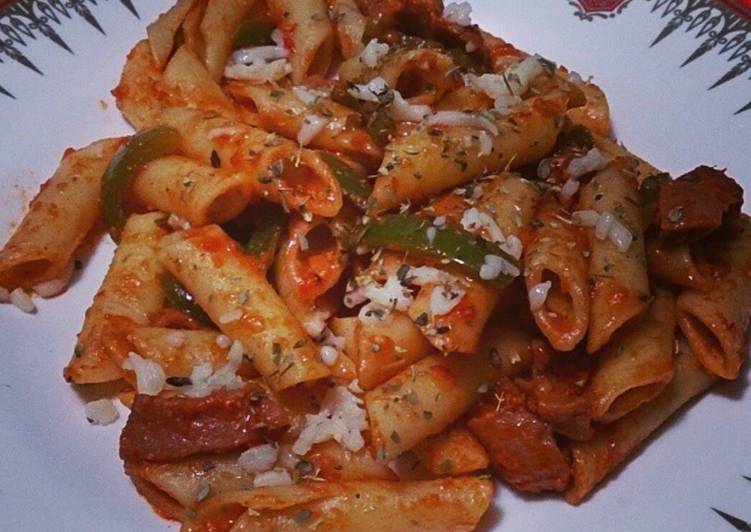 Recipe of Favorite SKhan&#39;s special pasta.