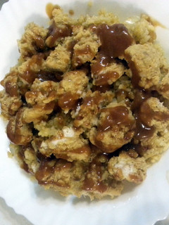 A picture of rizo BBQ with chicken.