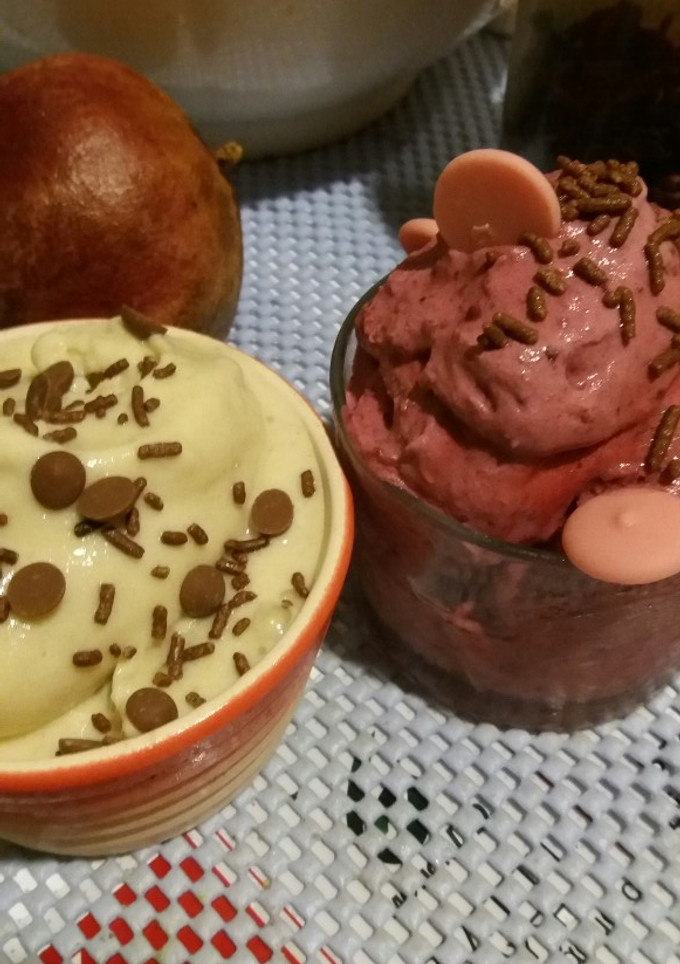 Φωτογραφία της συνταγής Frozen yogurt χωρίς ζάχαρη!♠💜