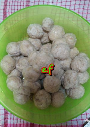 Foto resep Bakso ayam homemade