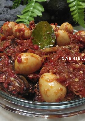 Foto resep Balado Terong Teri Puyuh