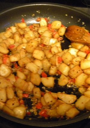 A picture of O'Larry's Potatoes.