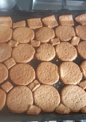 A picture of Digestive biscuits.