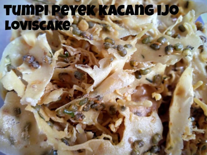 Cara Bikin Peyek kacang ijo (tumpi) Menu Enak