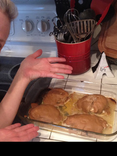 A picture of Sweet Mustard Chicken.