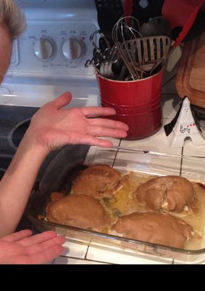 A picture of Sweet Mustard Chicken.