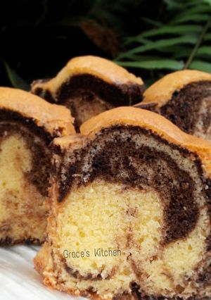Foto resep Marmer cake ala lawthomaz