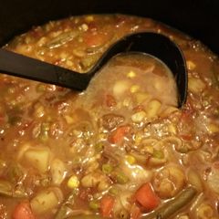 A picture of Some of Everything Stew.
