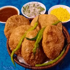 A picture of Moong dal kachori.