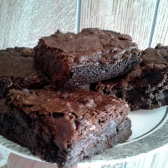A picture of Extreme chocolate brownies.