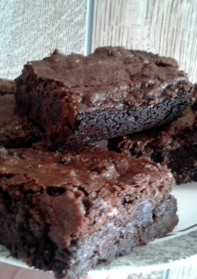 A picture of Extreme chocolate brownies.