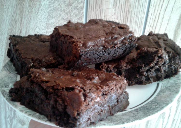 Simple Way to Make Homemade Extreme chocolate brownies