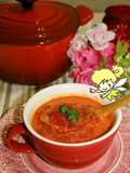 Beetroot and Cream Cheese Anti-Aging Soup
