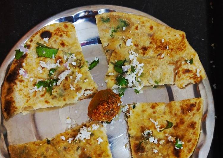Simple Way to Make Speedy Paneer paratha