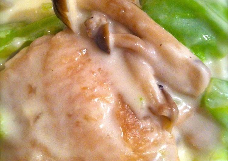 Recipe of Ultimate Chicken Thighs In Cream Sauce