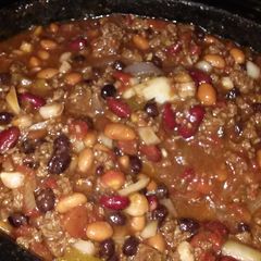 A picture of Taco chili.