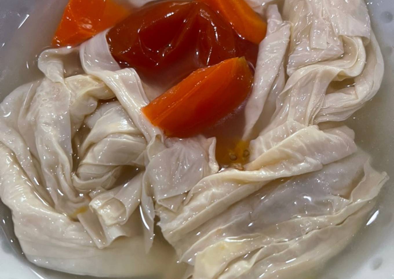 Sop kulit tahu / tau ki theng
