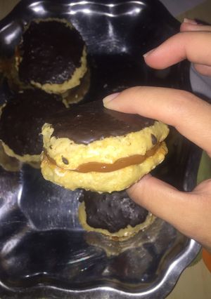 Una foto de Alfajorcitos de avena y harina