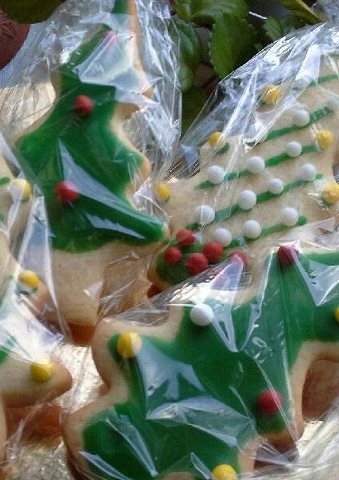 Una foto de Galletas árbol de Navidad