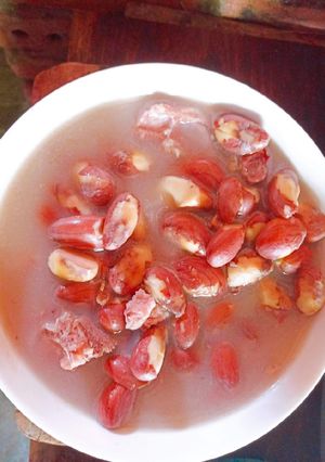 Hình của món Canh hạt mít hầm xương.
