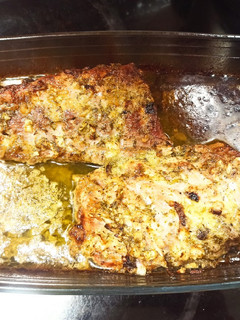 Una foto de Costilla de cerdo al horno
