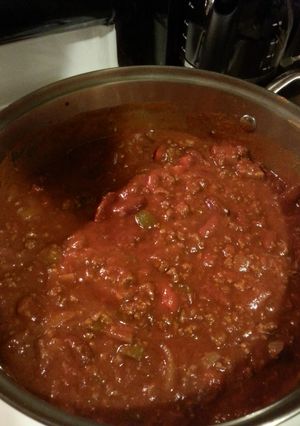 A picture of Fill em Chili.