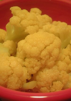 A picture of Curried Cauliflower.