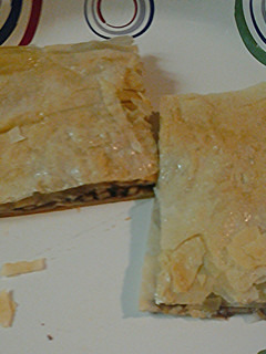 A picture of Phyllo dessert.