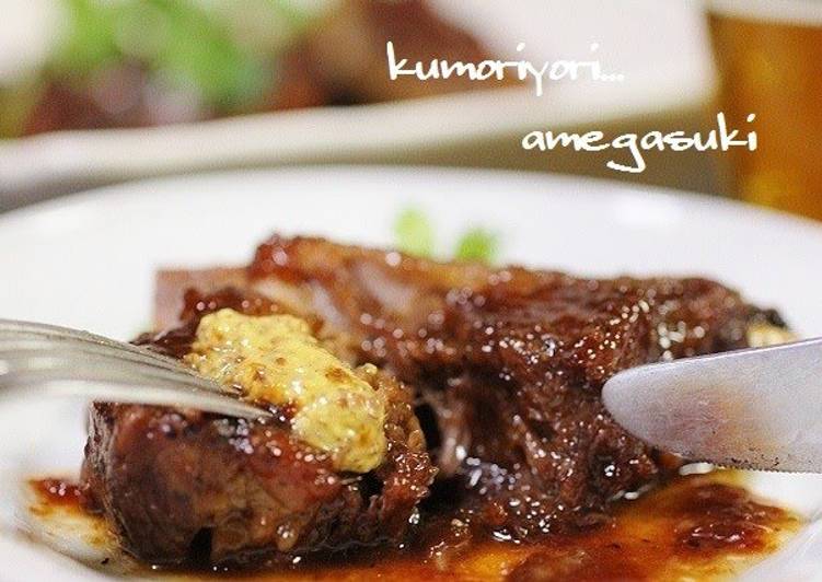 Recipe of Favorite Simple Tender Spare Ribs