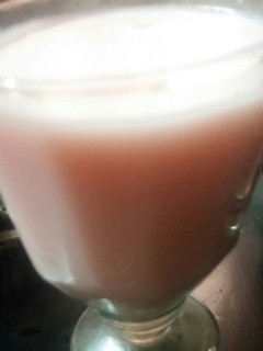 A picture of Musk melon juice.