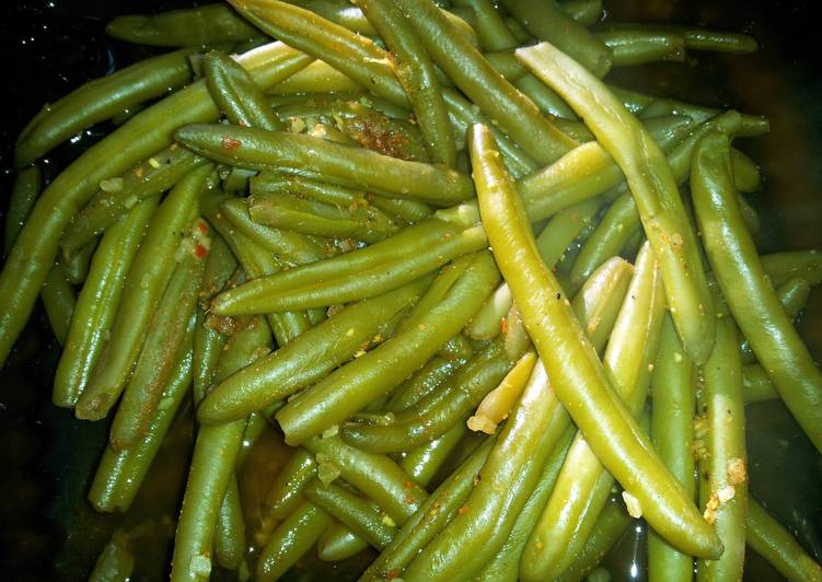 Simple Way to Prepare Homemade Cajun Green Beans